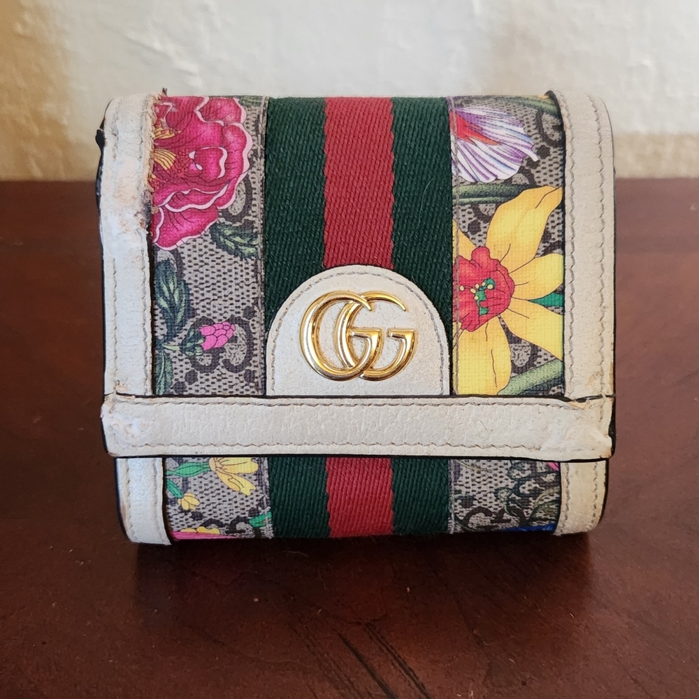 Gucci Floral Multicolor Women's Wallet